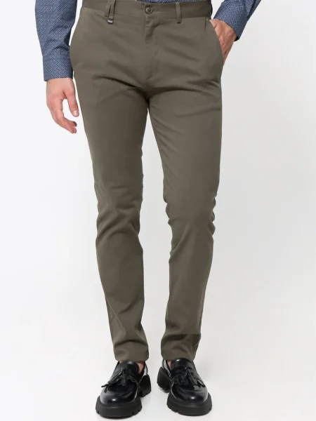 Ανδρικό Υφασμάτινο Παντελόνι DAKOTA 4590 Χακί