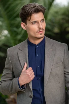 Ανδρικό Slim Fit Κοστούμι Noble Kapralos SU-08