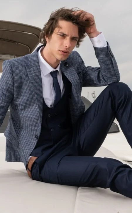 Ανδρικό Slim Fit Σακάκι Noble Kapralos SS-32