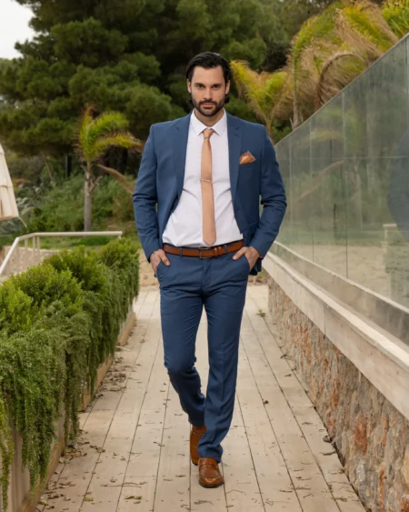 Ανδρικό Slim Fit Κοστούμι Antonio Miro SS-81