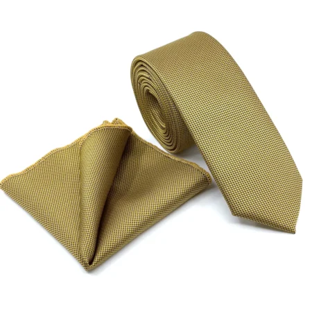 Σετ Ανδρικής Γραβάτας Oxford Με Μαντιλάκι L-047-48