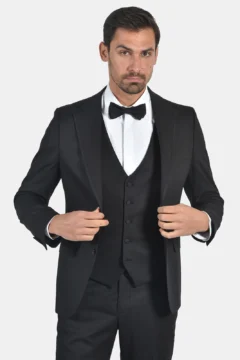 Ανδρικό Γαμπριάτικο Slim Fit Κοστούμι