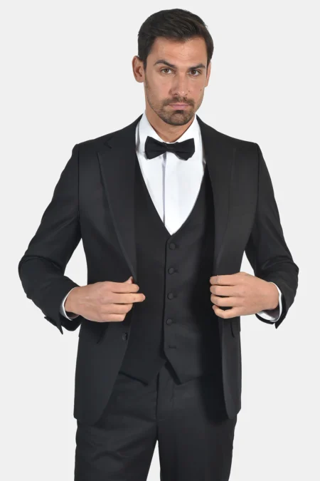 Ανδρικό Γαμπριάτικο Slim Fit Κοστούμι