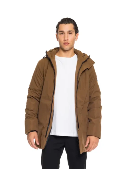 Biston fashion ανδρικό demi μπουφάν με ενσωματωμένη κουκούλα