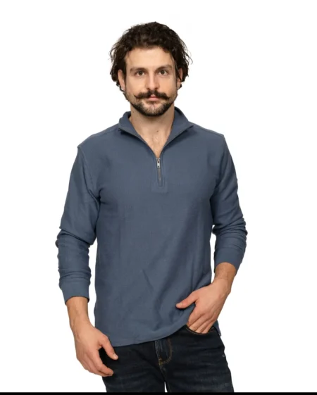 Μακρυμάνικη Μπλούζα Πόλο Van Hipster 72238